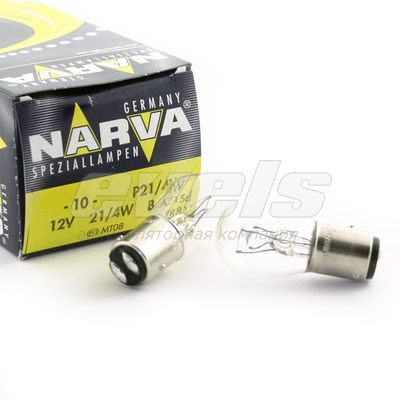 Лампа "NARVA" 12v 21/4W (BAZ15d) /P21/4W — основное фото